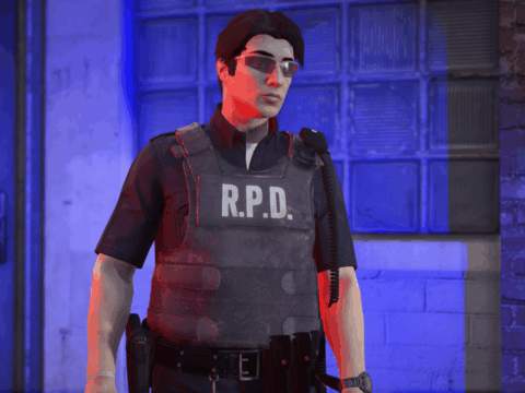 R.P.D. Vest For MP Male | Resident Evil