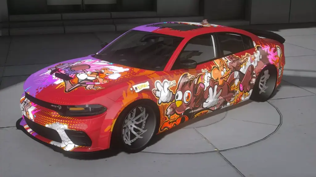 2022 Dodge Charger Hellcat Itchy N Scratchy