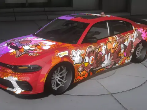 2022 Dodge Charger Hellcat Itchy N Scratchy