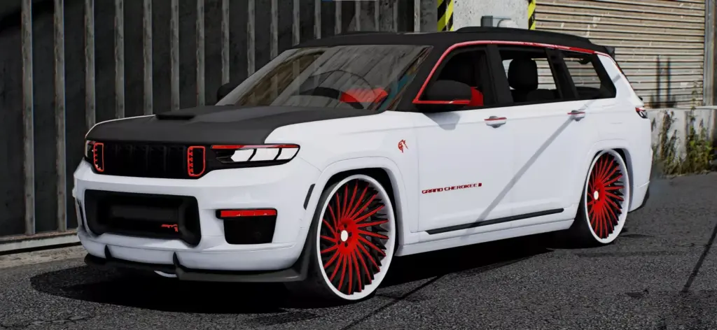 2024 Jeep Trackhawk on Amanis with Lambo Doors