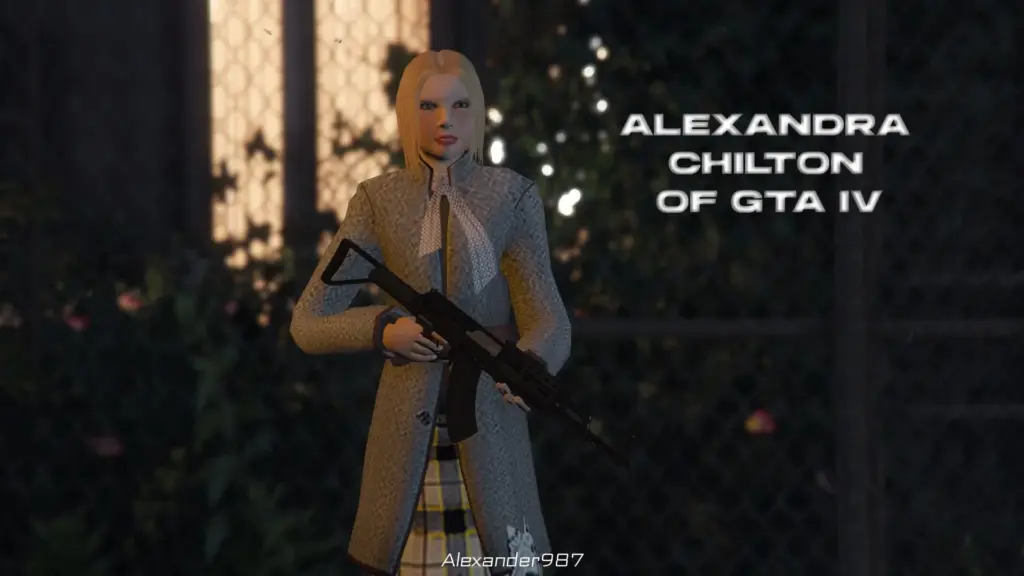Alexandra Chilton "GTA IV" [Add-On Ped] 1.0
