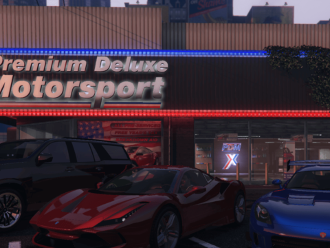 All DLC Cars for Premium Deluxe Motorsport Car Dealership 1.1