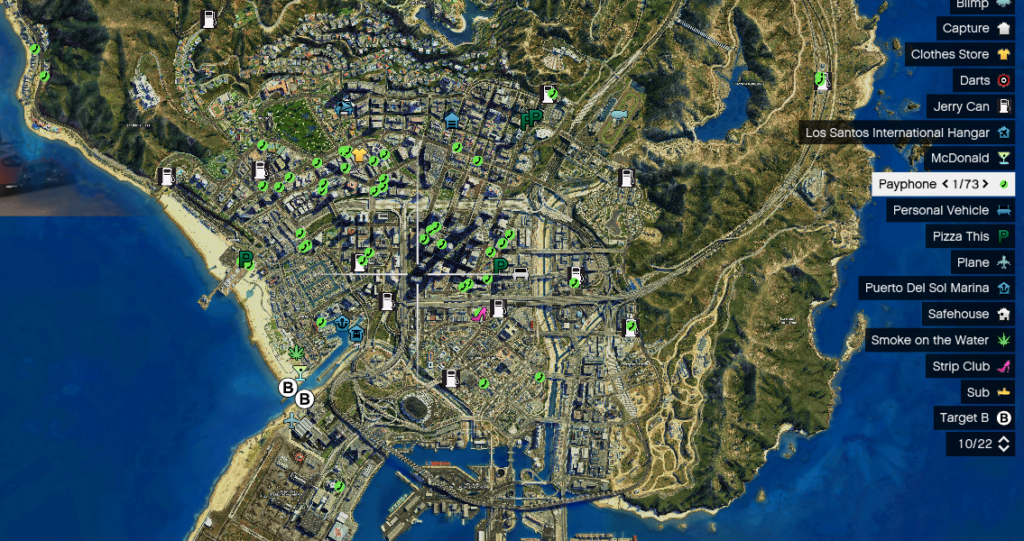All PayPhone Locations for adopcalipt's "New Street Phone Missions" 4.0