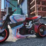 Arch Proxy Motorcycle With Custom Livery