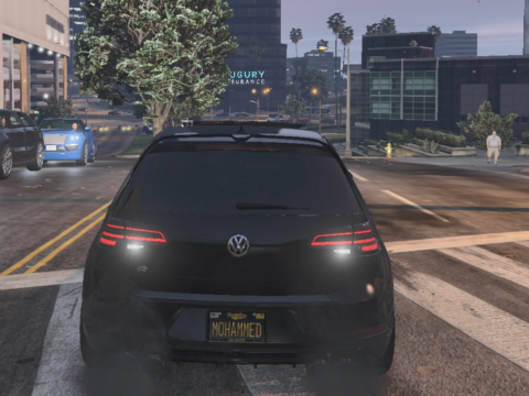 Beam Flash with Tail Lights