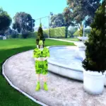Billie Eilish Green Roots [Add-On Ped ] V1.0