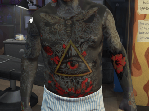 Blackout tattoo for Michael 0.1