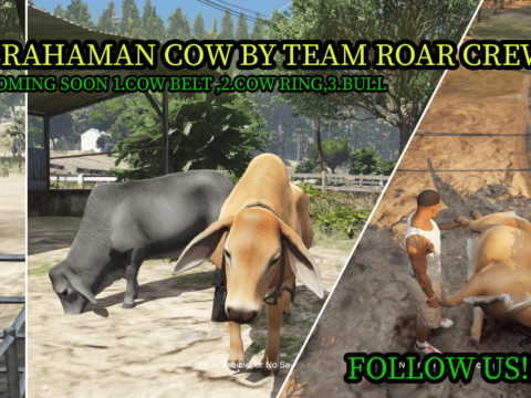 Brahman Cow Ped [Replace / FiveM] V1.0