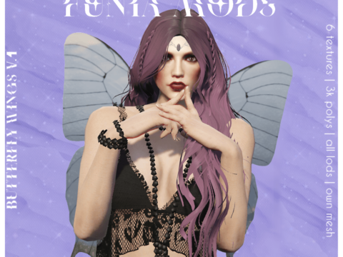 Butterfly wings for MP Female & MP Male 1.0