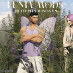 Butterfly wings for MP Female & MP Male 1.0