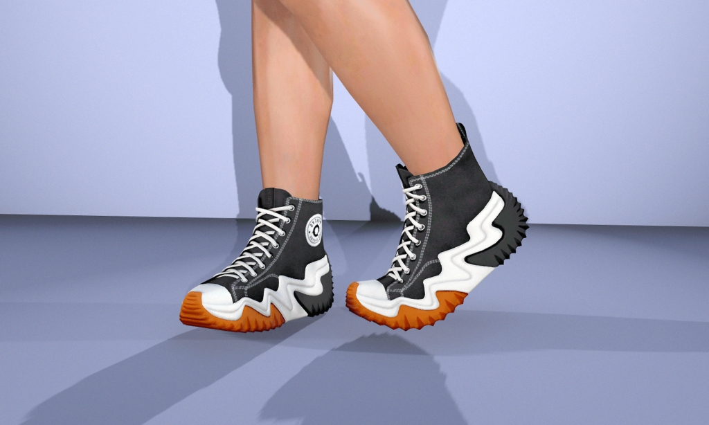 Canvas Platform Sneakers for MP Female