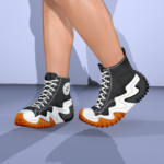 Canvas Platform Sneakers for MP Female