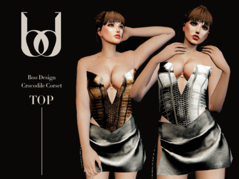 Crocodile Corset - MP Female