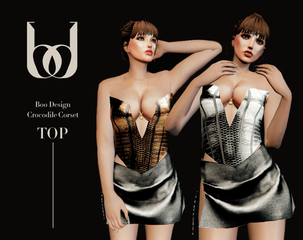 Crocodile Corset - MP Female