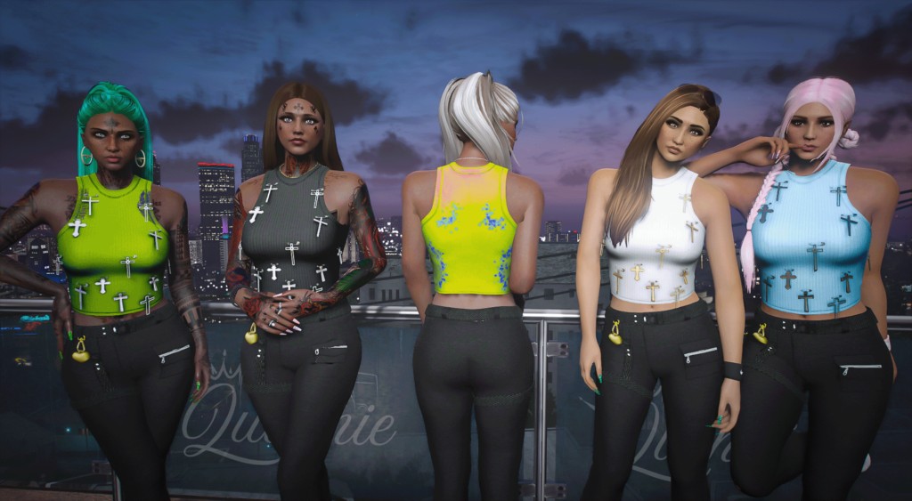 Cross Top for mp female
