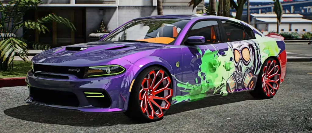 Custom Dodge Charger Hellcat Widebody on Amanis