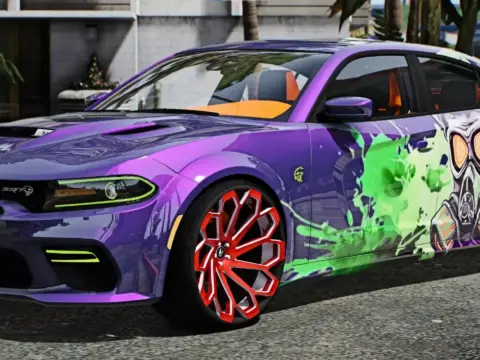 Custom Dodge Charger Hellcat Widebody on Amanis