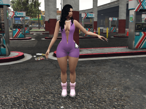 Cute Romper for SP/Fivem Female 2.0
