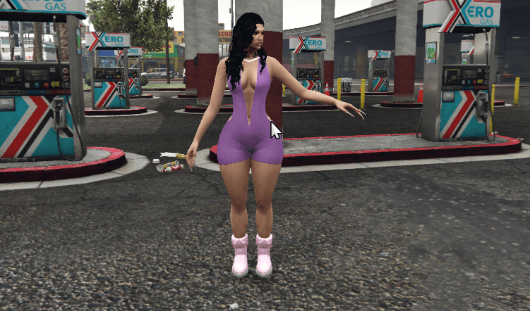 Cute Romper for SP/Fivem Female 2.0