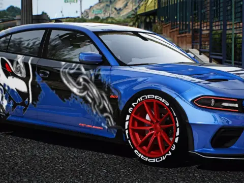 Dodge Charger Jailbreak Redeye Widebody With Chains