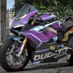 Ducati V4S Black Panther Purple Edition3