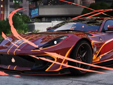 Ferrari 812 Competition Avatar The Last Airbender
