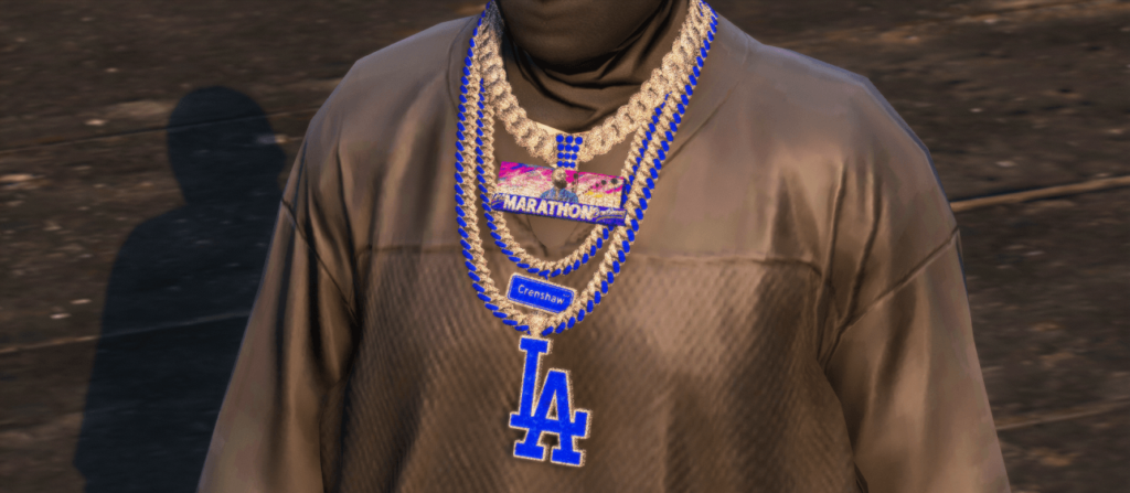 Fully iced out Nipsey Hustle | Marathon | LA Custom chain 1.0