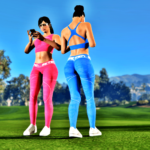 Gymnastic Mp Female Ped + Sporty Outfit Leggings & Top Full Body Mod Working Breast Physics Gymnastic Mp Female Ped + Sporty Outfit Leggings & Top Full Body Mod Working Breast Physics