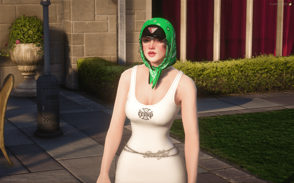 Hair + Flag - MP Female 1.0