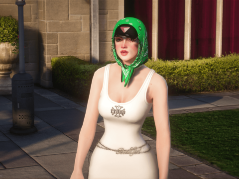 Hair + Flag - MP Female 1.0