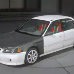 Honda Civic SiR Gloss Carbon Drag