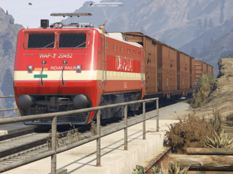 INDIAN TRAIN ENGIN WAP-3 [REPLACE] V1.0 (Beta)