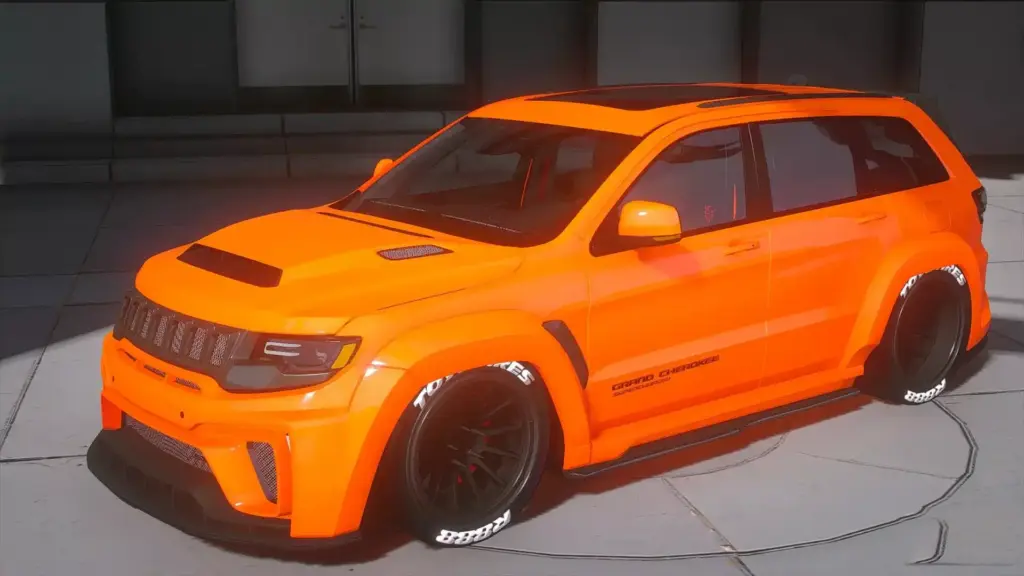 Jeep Grand Cherokee Demon Edit Glow