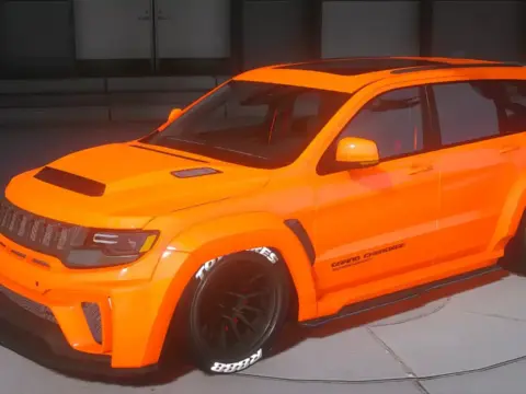 Jeep Grand Cherokee Demon Edit Glow