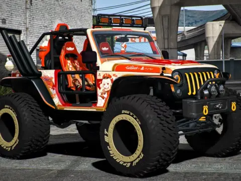 Jeep Trailcat PlayStation 5 Genshin Impact
