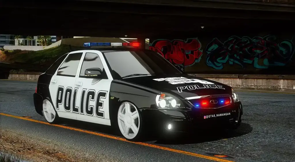 Lada Priora Police - Humoyun Edition