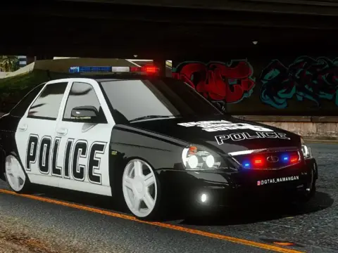 Lada Priora Police - Humoyun Edition