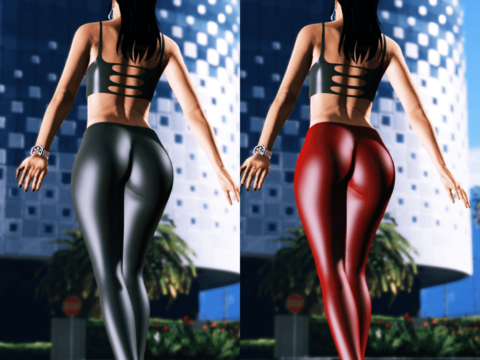 Leather Outfit Full Body Mod Mp Female