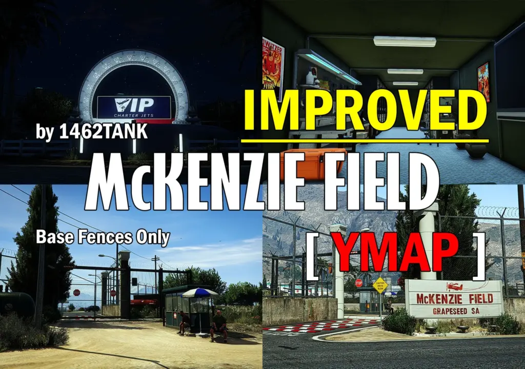 Mckenzie Airport(Field) Project Basemod Gen.2025 [ YMAP / SF Models ] 1.0