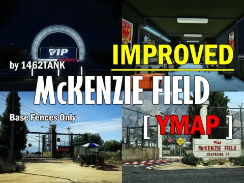 Mckenzie Airport(Field) Project Basemod Gen.2025 [ YMAP / SF Models ] 1.0