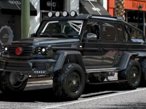 Mercedes Benz G63 AMG 6x6 AMG Offroad Adventure Brabus Mansory