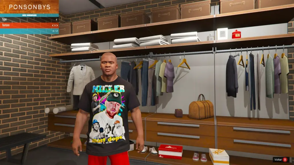 New T-Shirt For Franklin (Rappers) 1.0