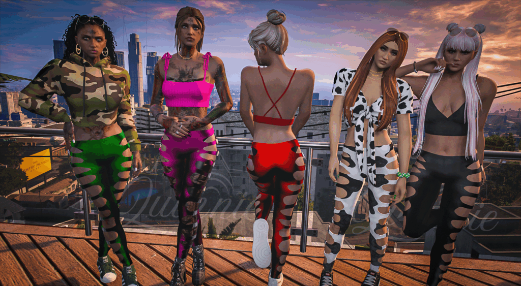 Pants for mp female