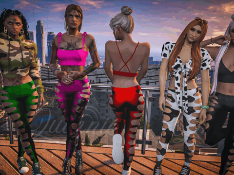 Pants for mp female