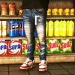 Purple Brand Low Rise Skinny Jeans for MP Male 1.02