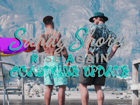 Sandy Shores: Rise Again - Coastline Update - [YMAP] 0.2
