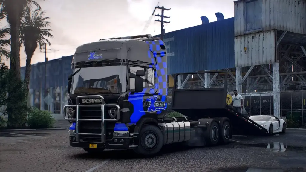 Scania R730 Flatbed2