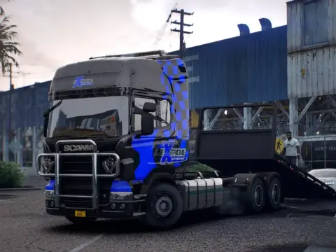 Scania R730 Flatbed2
