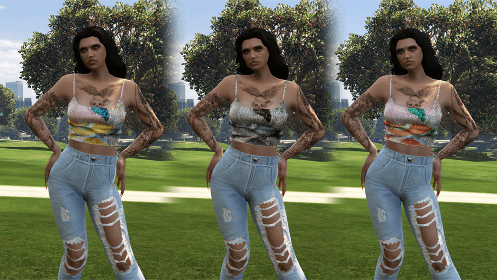 Strappy Embroidered Crop Top - MP Female 0.1