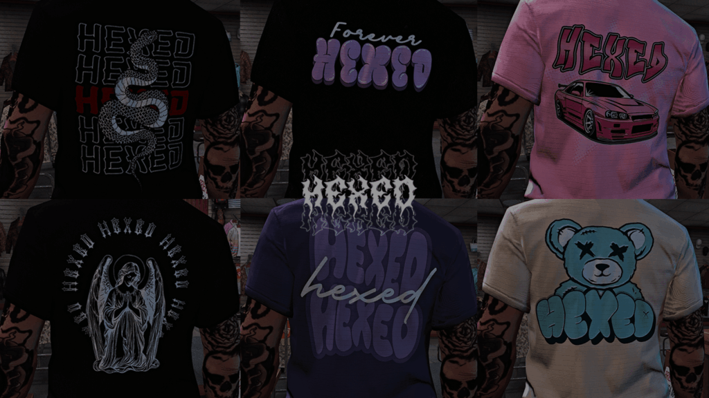 Streetwear Graphic T-Shirt Pack (Male & Female) 1.1